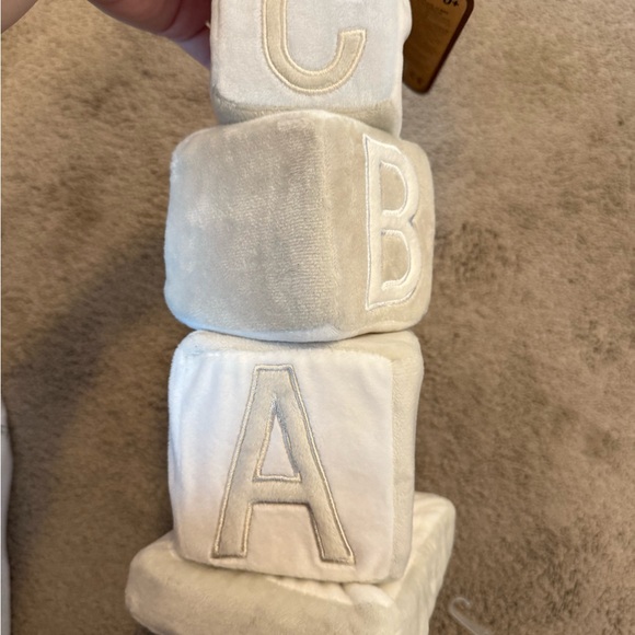 K.Luxe Baby Cream Plush Stackers - Picture 5 of 5